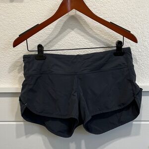lululemon athletica Dark Gray Athletic Shorts